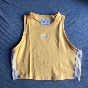 Adidas 3-Stripe Crop Top
